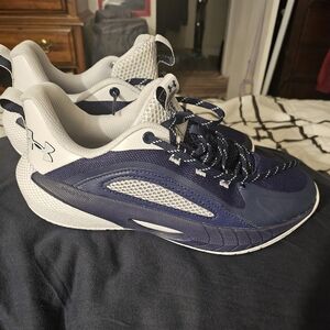 Under Armour HOVR‎ Ascent 2 Midnight Navy/Halo Grey" 3025681-400 Women's 11
